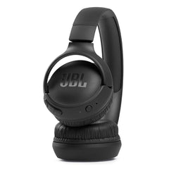 JBL Tune 510BT cushion texture close-up showing soft padding for comfortable wear