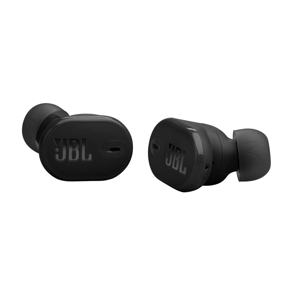 JBL Tune Buds 2 microphone diagram highlighting 6-mic clarity for calls