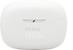 JBL Vibe Beam 2 close-up on driver detail illustrating JBL Pure Bass performance