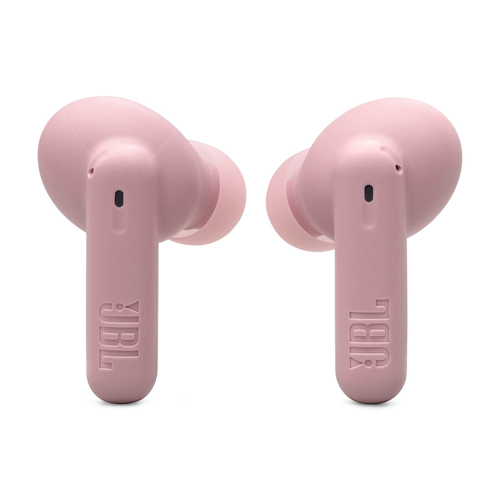 JBL Vibe Beam 2 charging case open displaying earbuds and battery readiness benefit