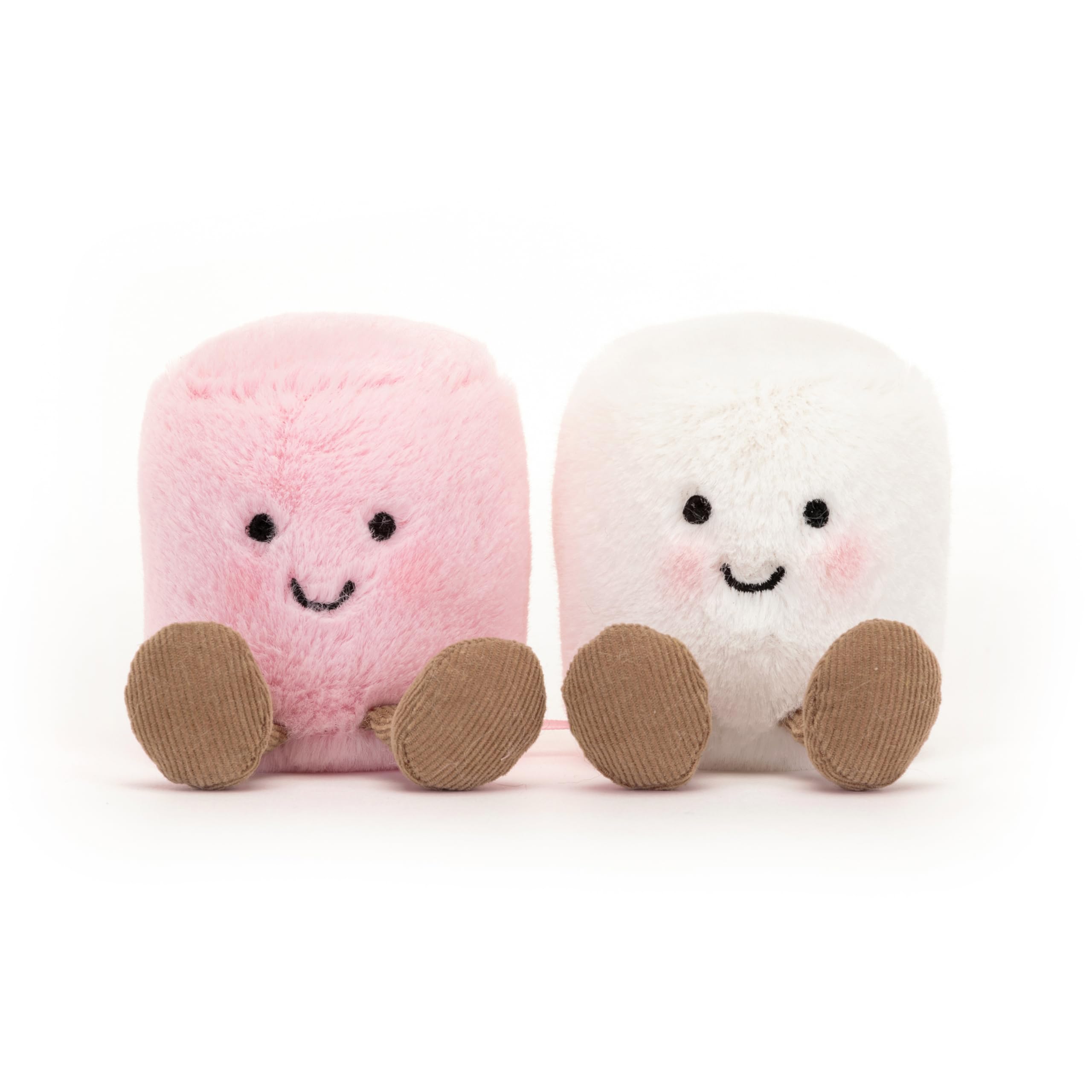 Jellycat marshmallows praline cord boots detail adding character and cuteness
