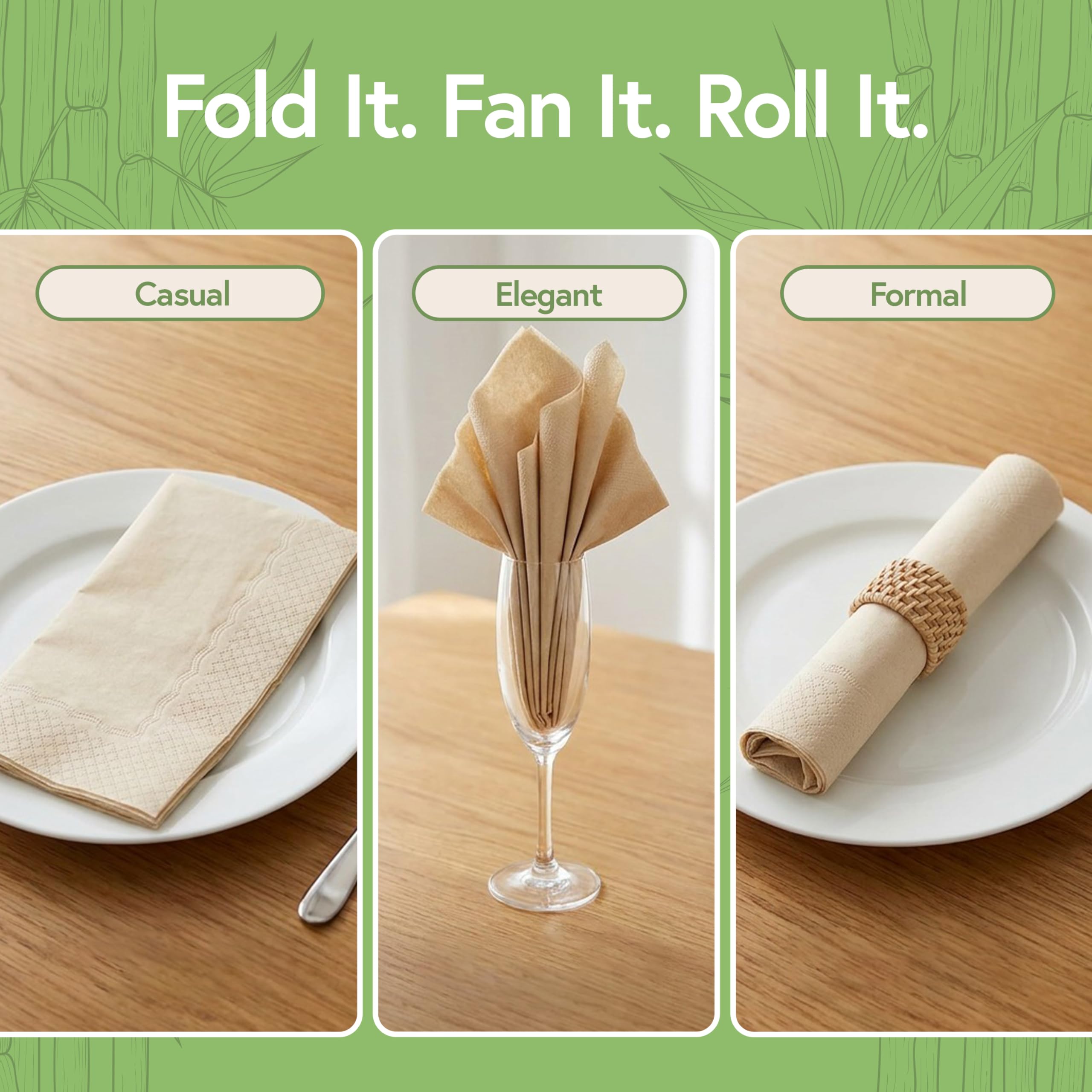 Jenvita napkin used at picnic illustrating outdoor practicality and cleanup
