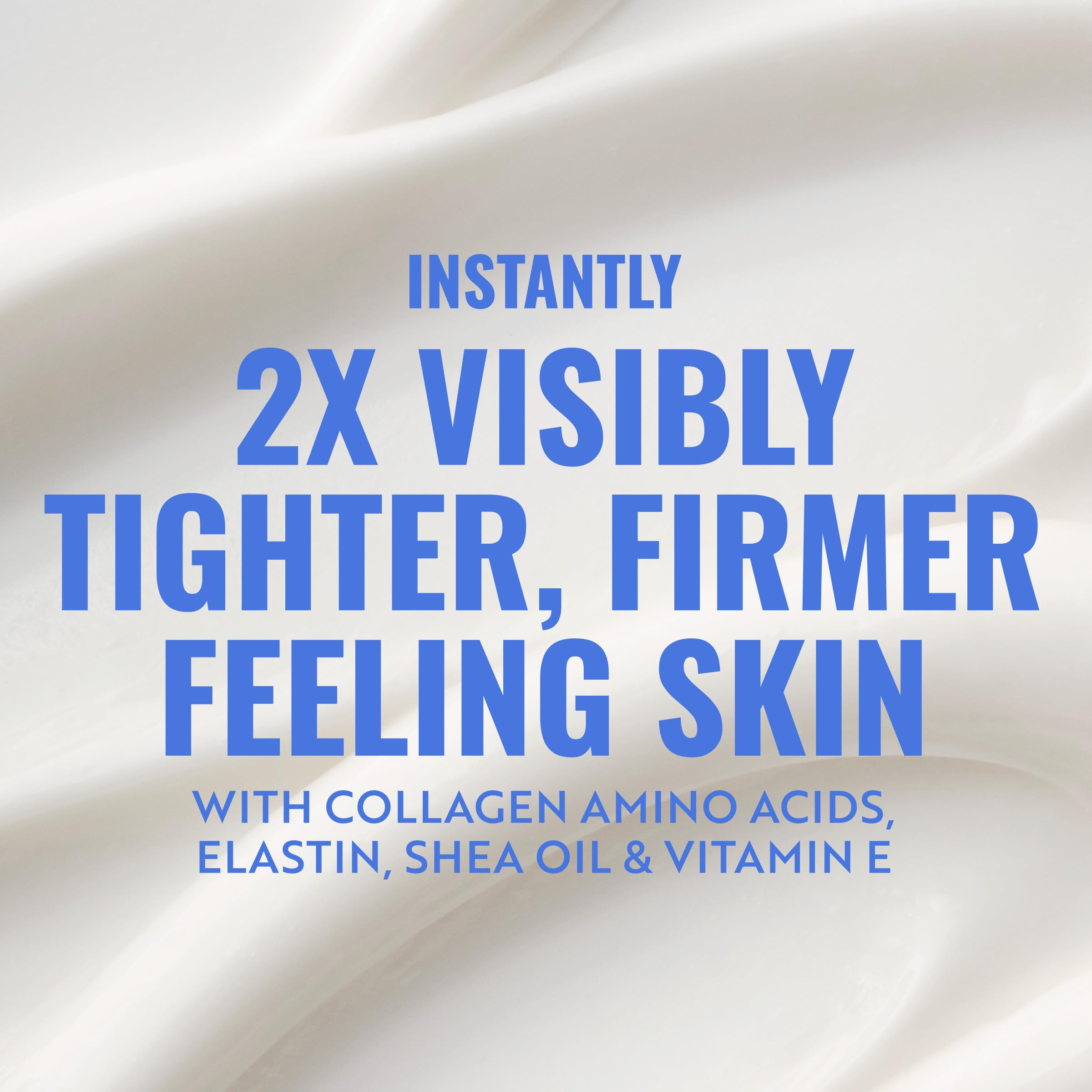 Label close-up of Jergens showing collagen and elastin ingredients and clarity