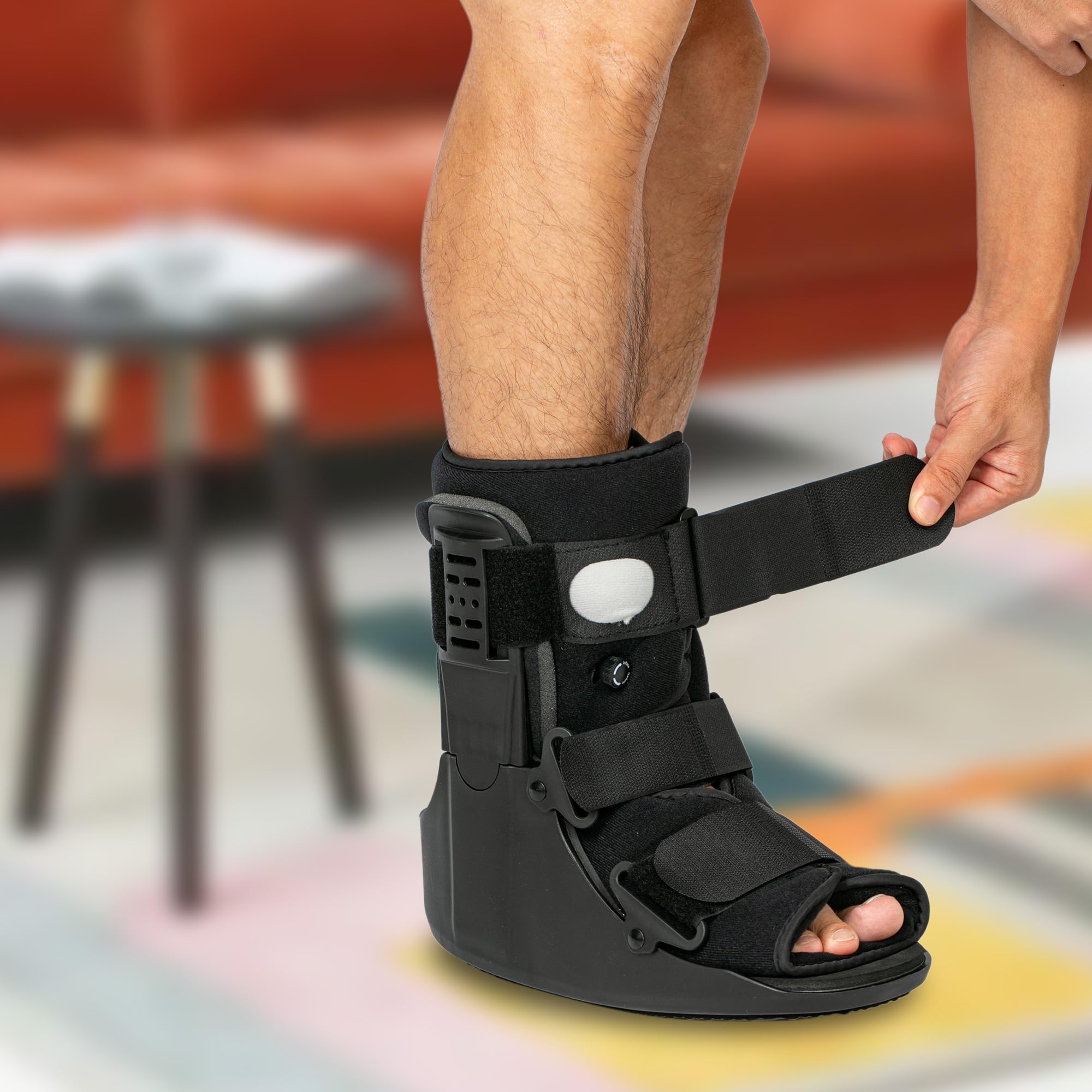 Jewlri lifestyle image of person walking confidently during recovery