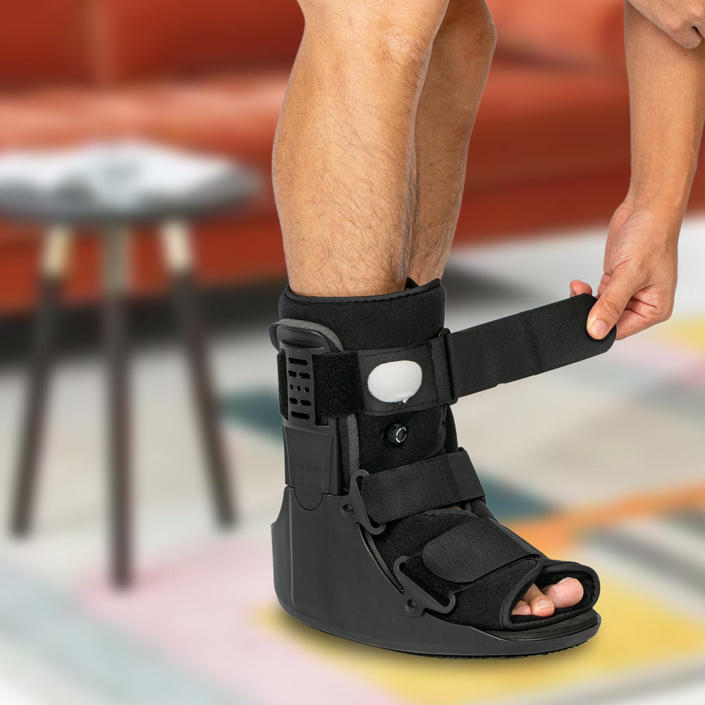 Jewlri lifestyle image of person walking confidently during recovery