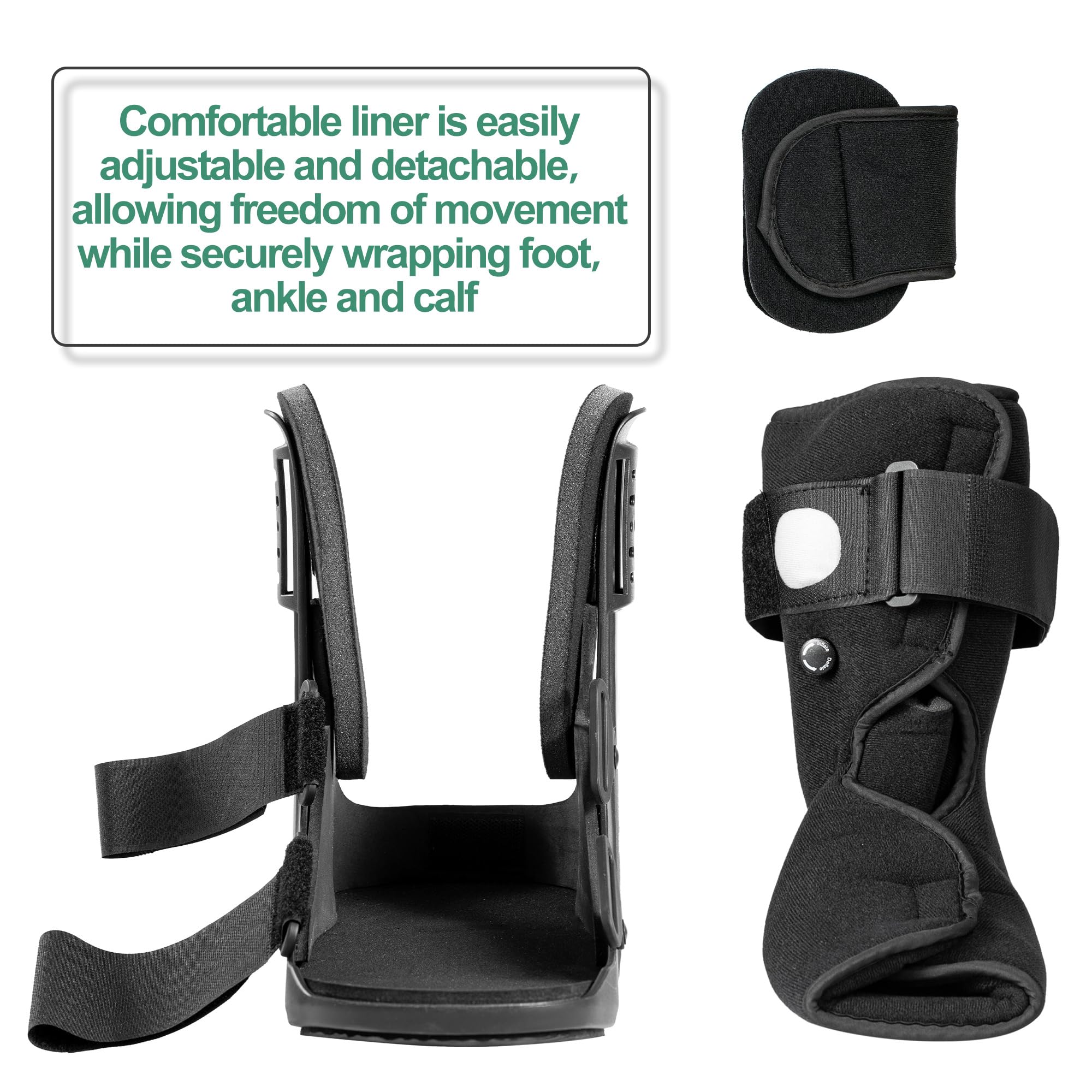 Jewlri strap and hook-loop closure detail for adjustable security