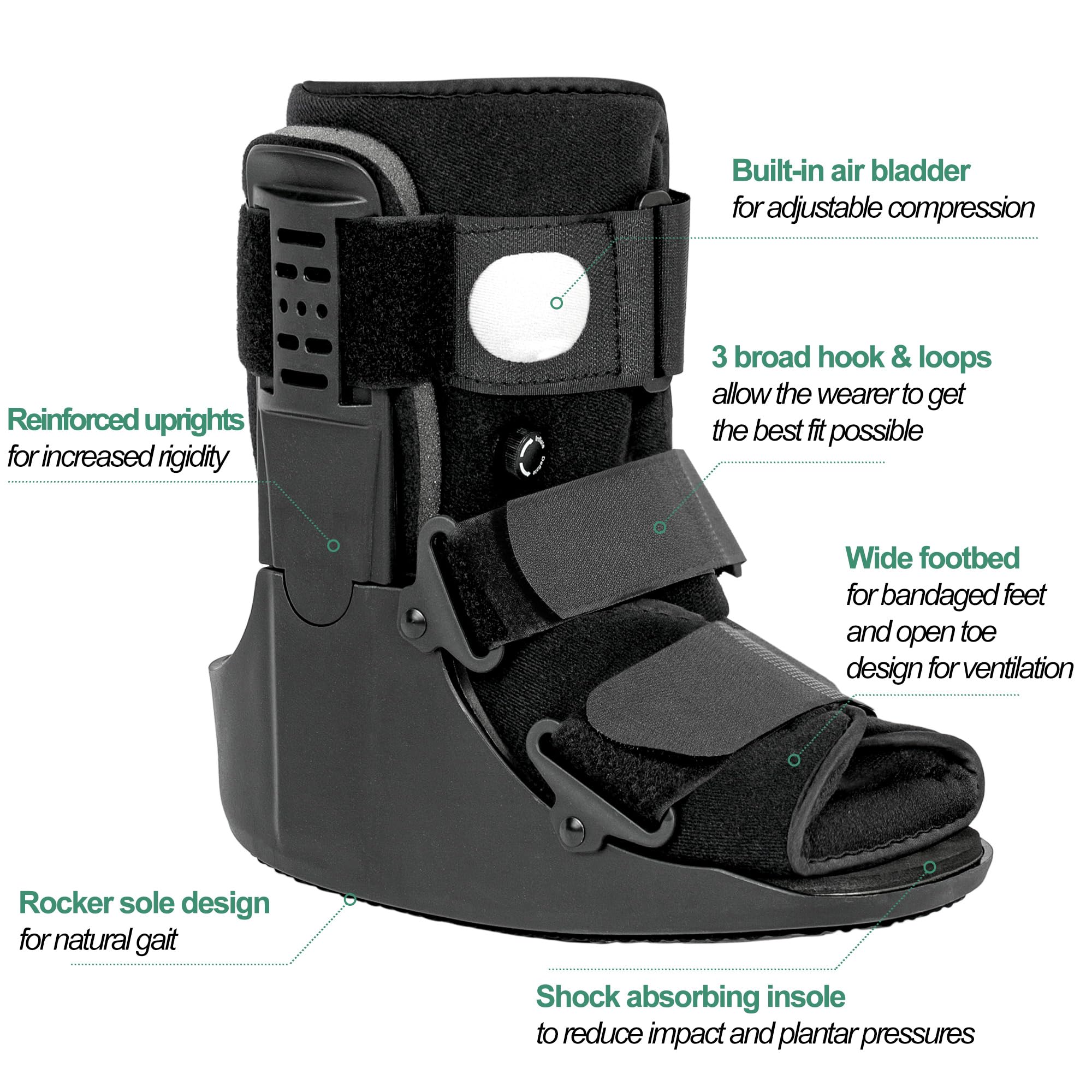 Jewlri side profile highlighting rocker sole for smoother gait