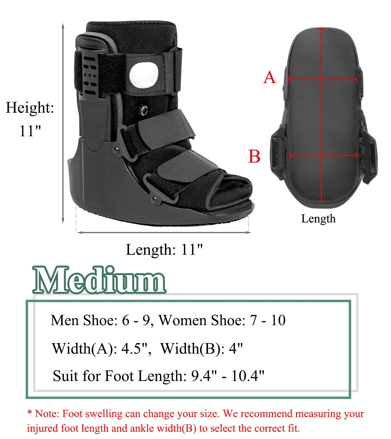 Jewlri closeup of rocker sole promoting reduced impact walking