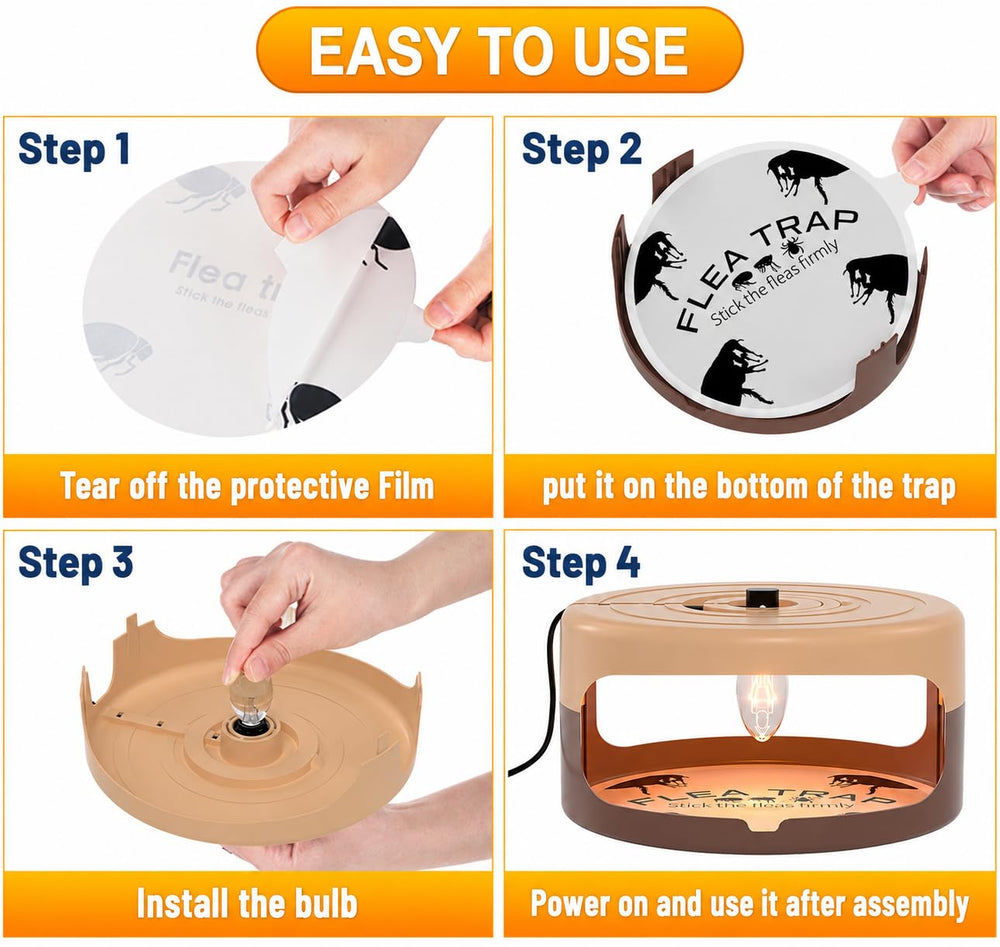 Jiermadun trap placed under bed near baseboard showing discreet monitoring benefit