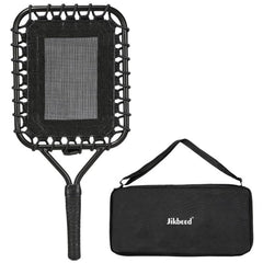 Jikbeed front view of fungo racket showing head and handle for precise hits