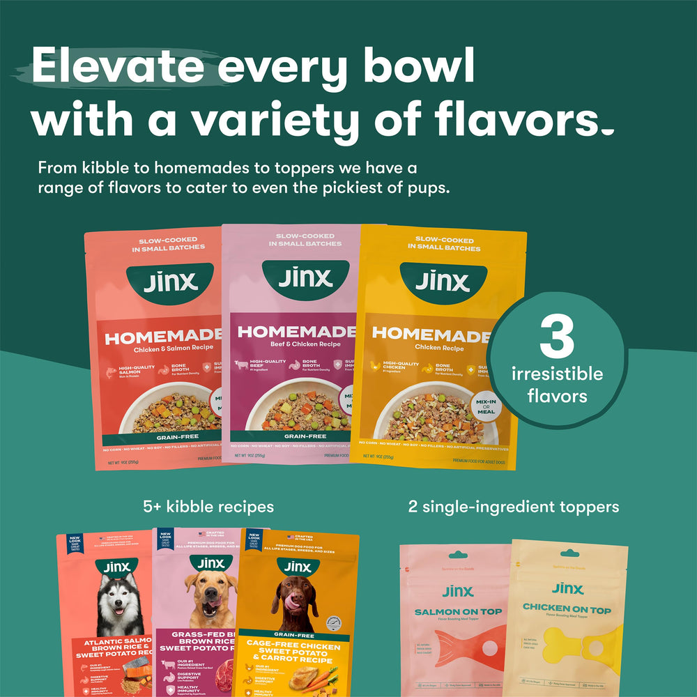 Jinx back label close-up showing nutritional facts and ingredient clarity