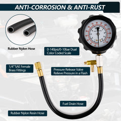 jiouxip hose connection detail with quick-release valve demonstrating secure, single-handed pressure release