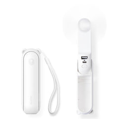 JISULIFE front view showing compact fan and controls for easy cooling