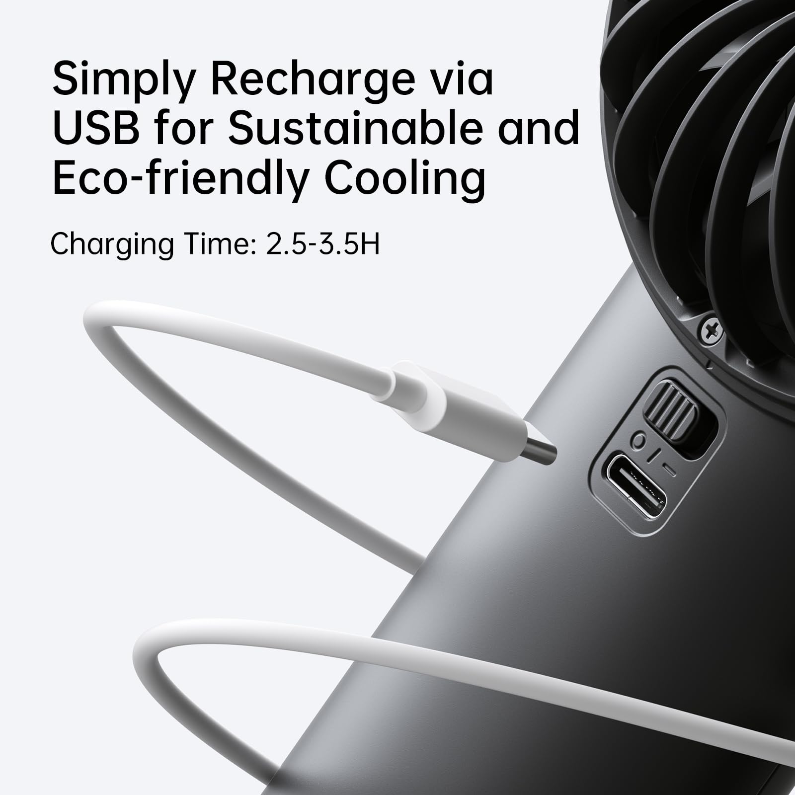 JISULIFE used outdoors during a picnic to show portable cooling advantage