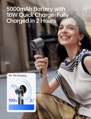 JISULIFE Pro1S scroll switch close-up for stepless speed control and customization