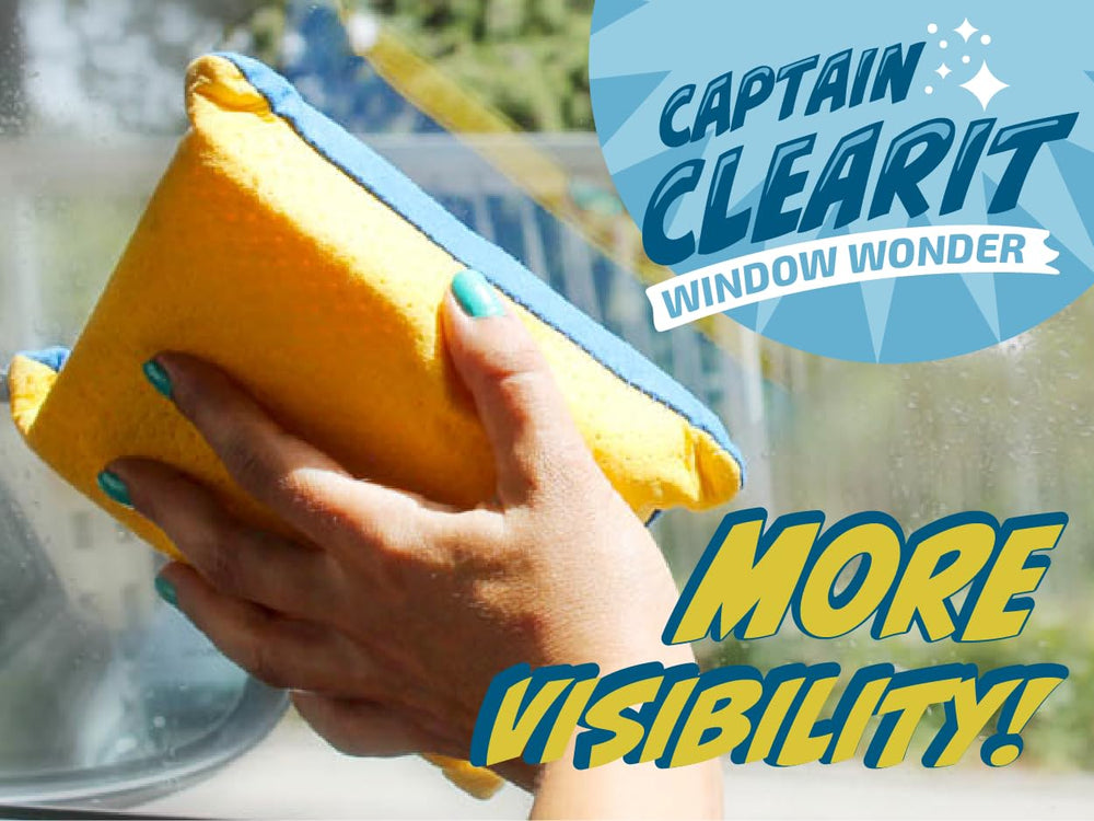 JJ KENT non-scratch surface detail emphasizing safe glass cleaning benefit