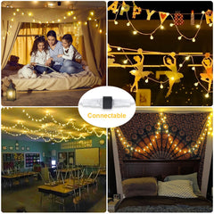 JMEXSUSS globe lights decorating a classroom for warm learning atmosphere