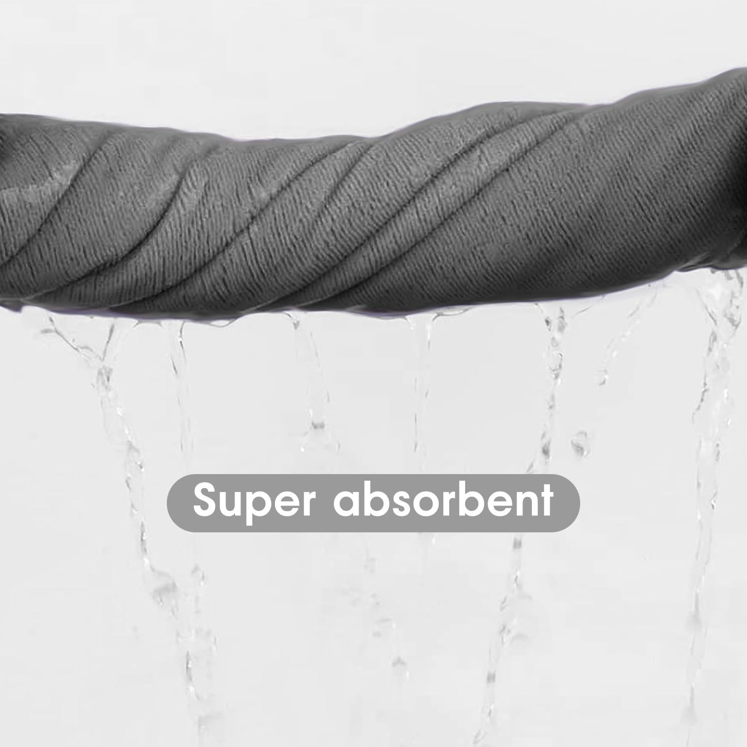 JML microfiber texture close-up highlighting ultra-soft, absorbent weave