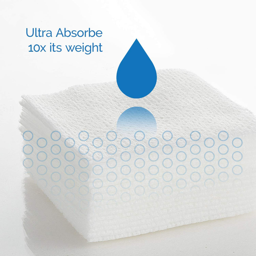JMU single 4x4 pad flat lay demonstrating soft, low-lint surface