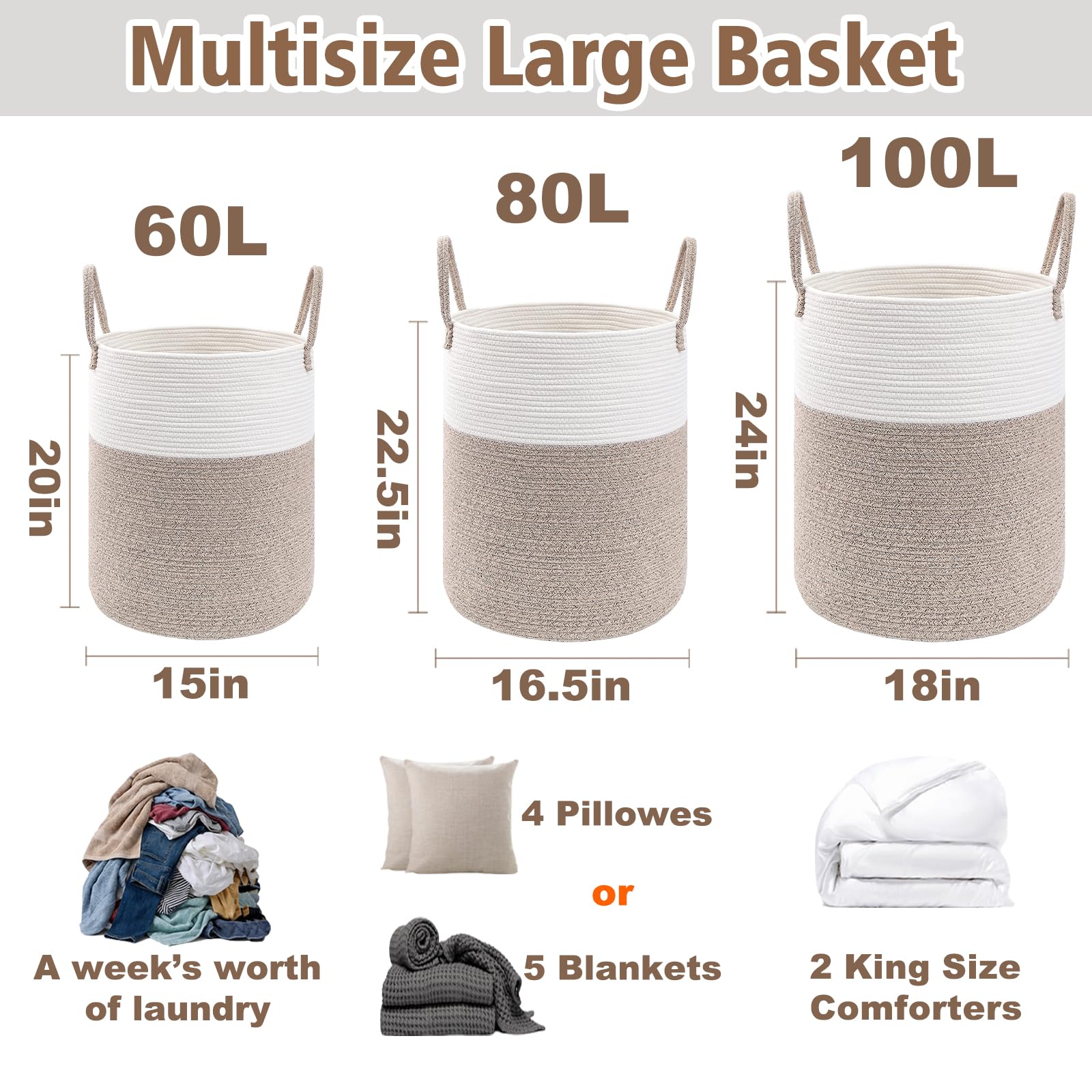 JMvicyroam in use filled with blankets demonstrating generous 60L capacity