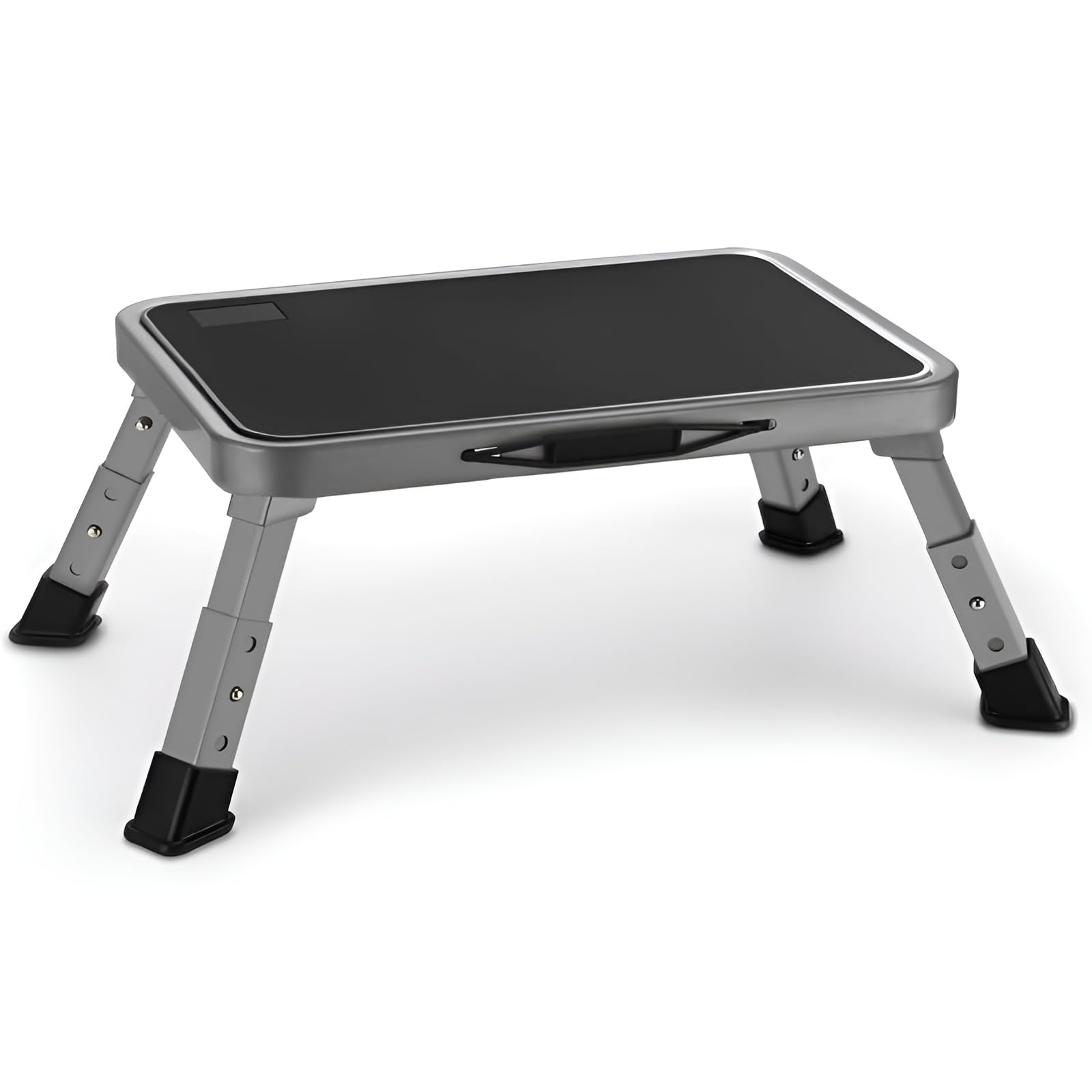 Jocauto step stool front view showing sturdy frame and stable platform benefit