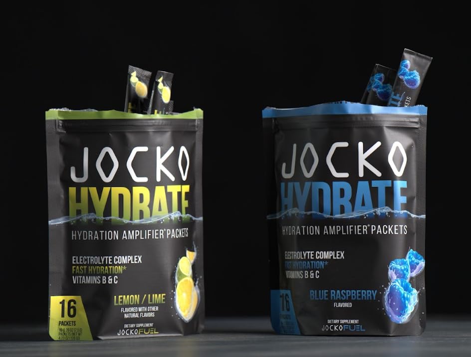 Jocko Fuel lemon lime athlete drinking after run showing recovery convenience