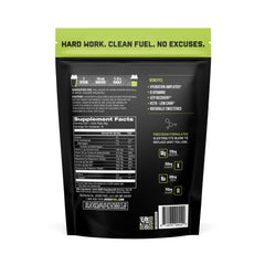Jocko Fuel lemon lime open packet spilling powder highlighting easy mixing