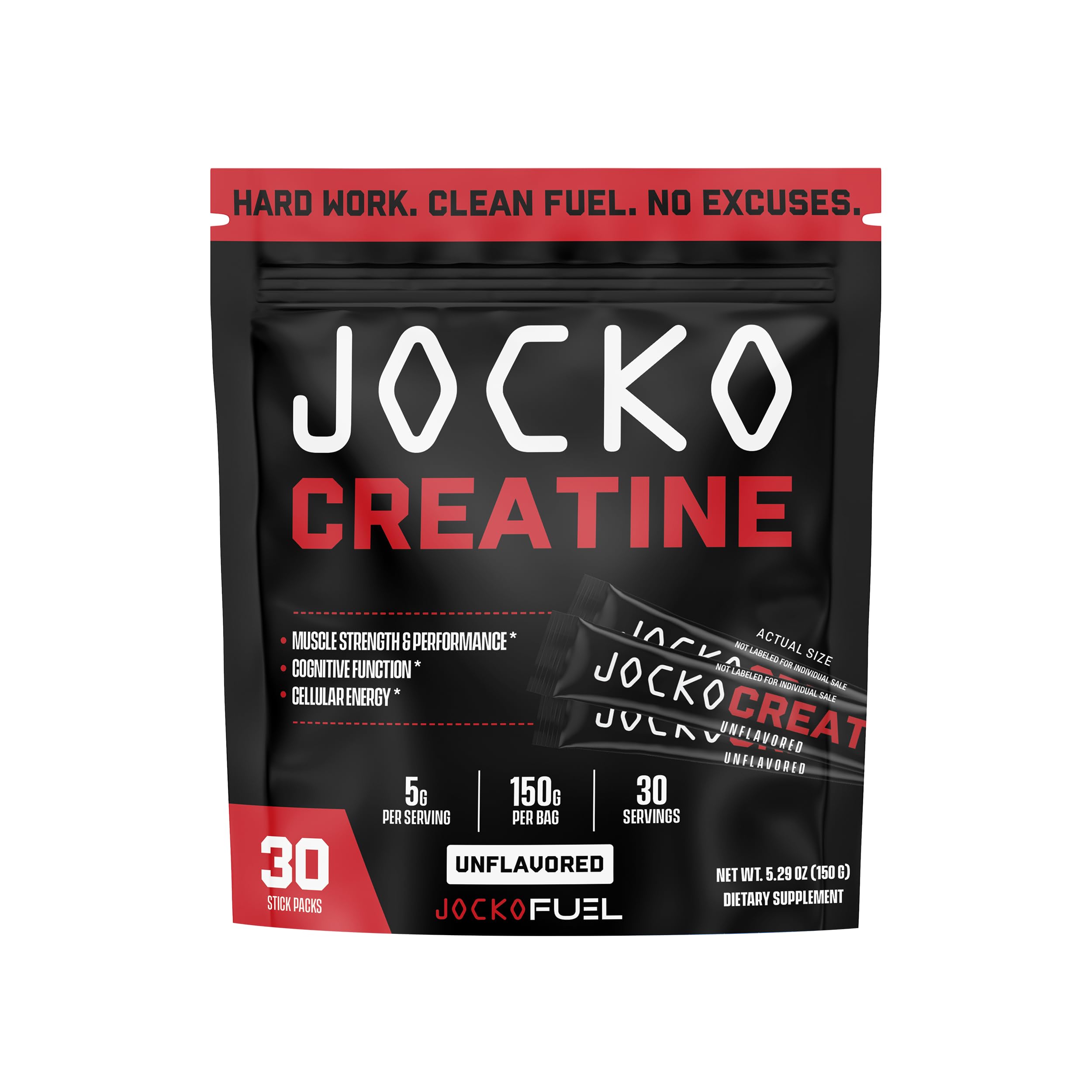 jocko fuel stick packets front view showing compact box and travel convenience