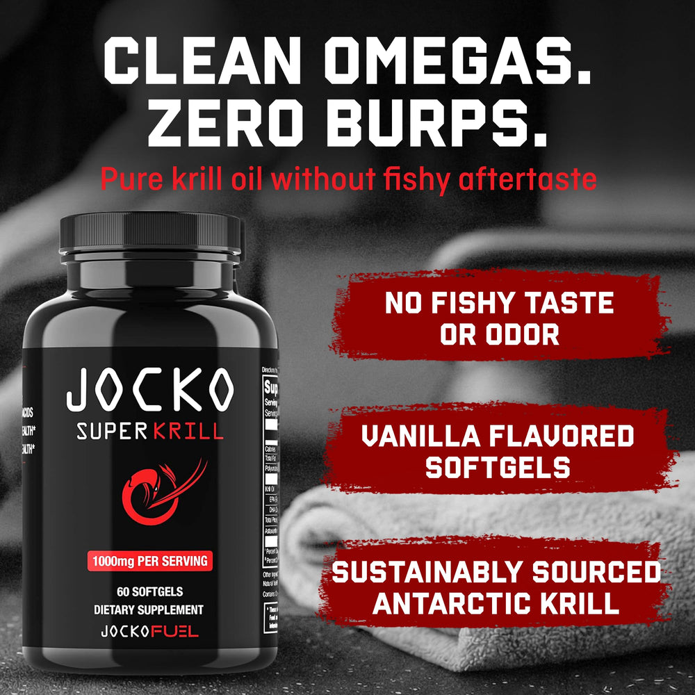 Jocko Fuel nutrition label close-up showing ingredients and serving information
