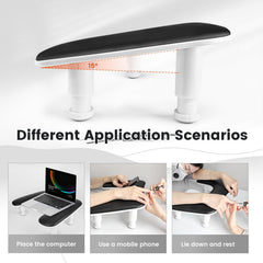 JODSONE side view highlighting three-level height adjustment for ergonomic benefit