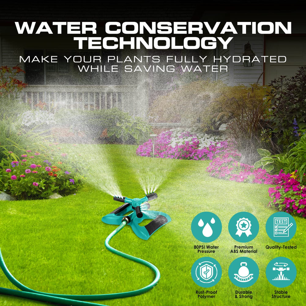 Joeys Garden nozzle adjustment close-up for customizable spray benefit