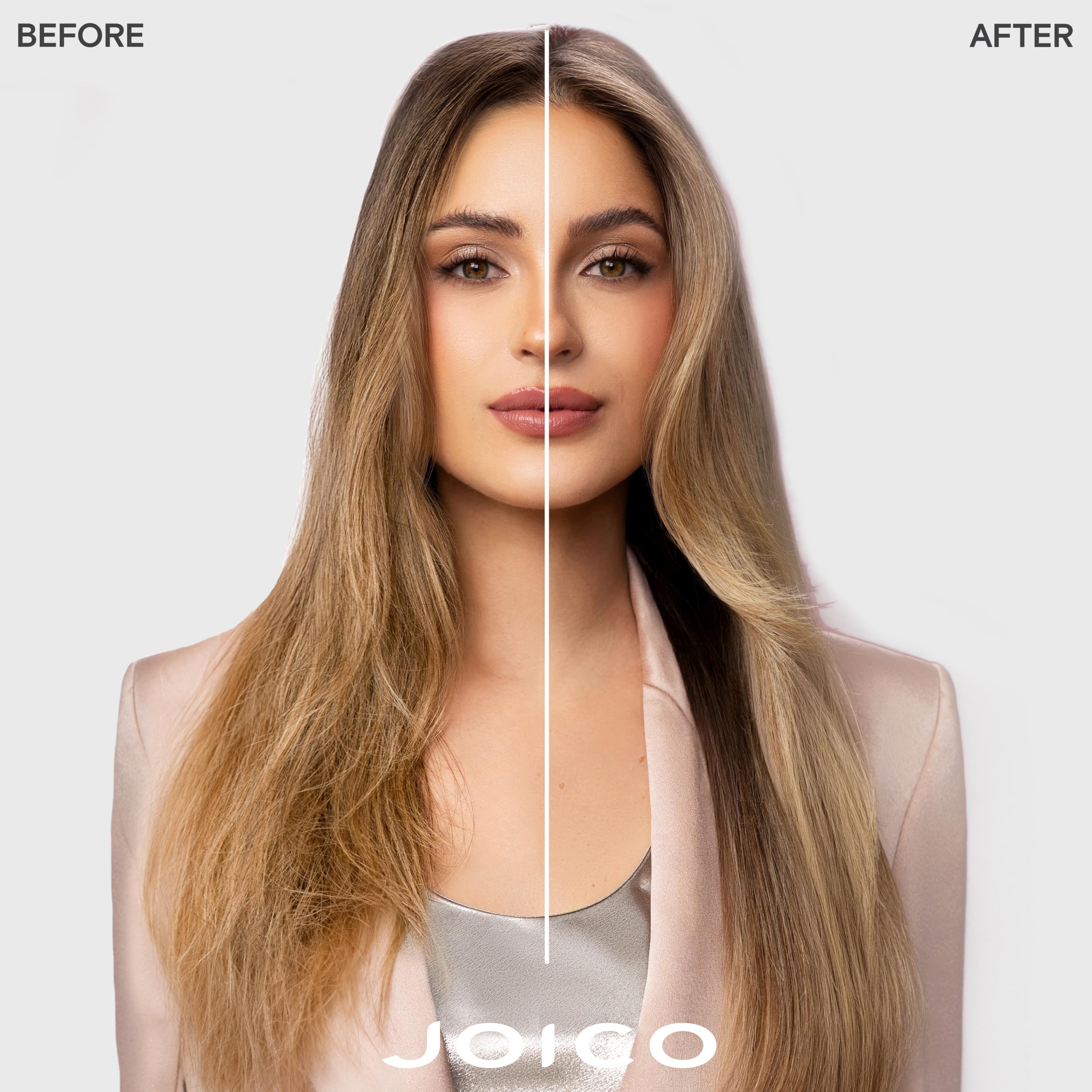 Joico JoiMist Firm nozzle close-up illustrating precision spray and even distribution benefit