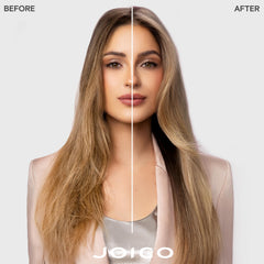 Joico JoiMist Firm nozzle close-up illustrating precision spray and even distribution benefit