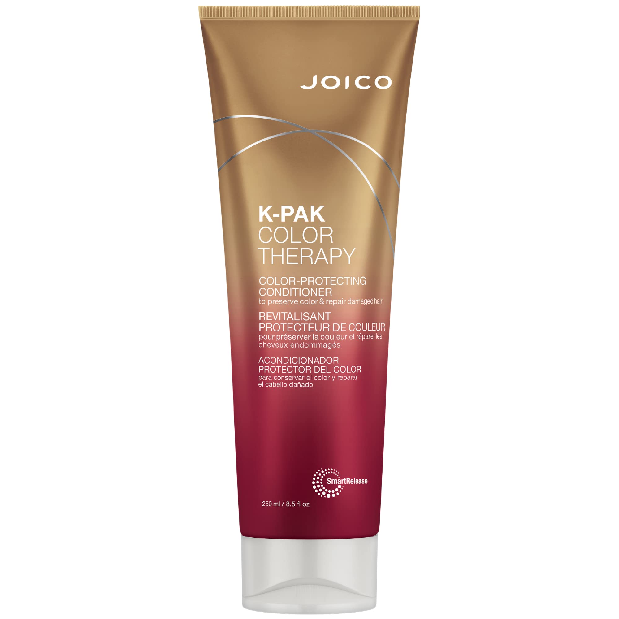 Joico front packaging showing bottle and label benefits
