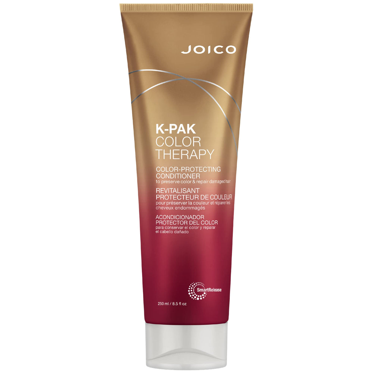 Joico front packaging showing bottle and label benefits