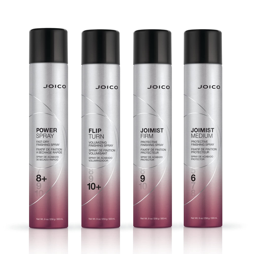 Joico lifestyle shot outdoors showing humidity resistance and UV protection benefit