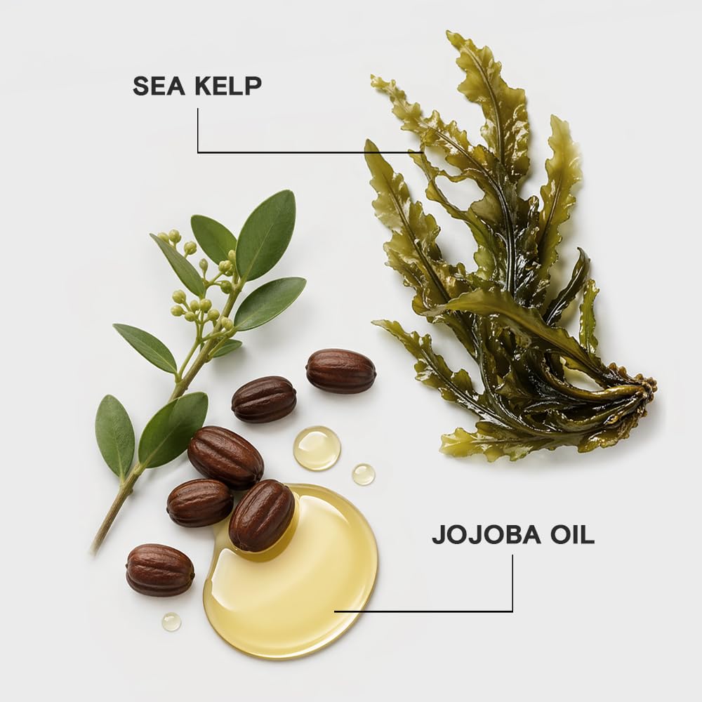 Joico 8.5 fl oz bottle beside common object for scale, clarifies product size