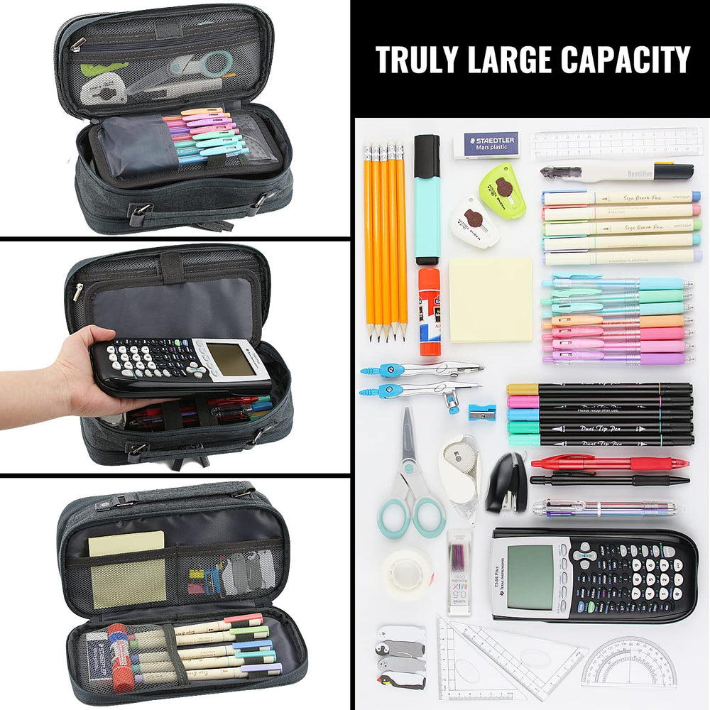 JOINPRO zippered mesh pocket close-up protecting small accessories
