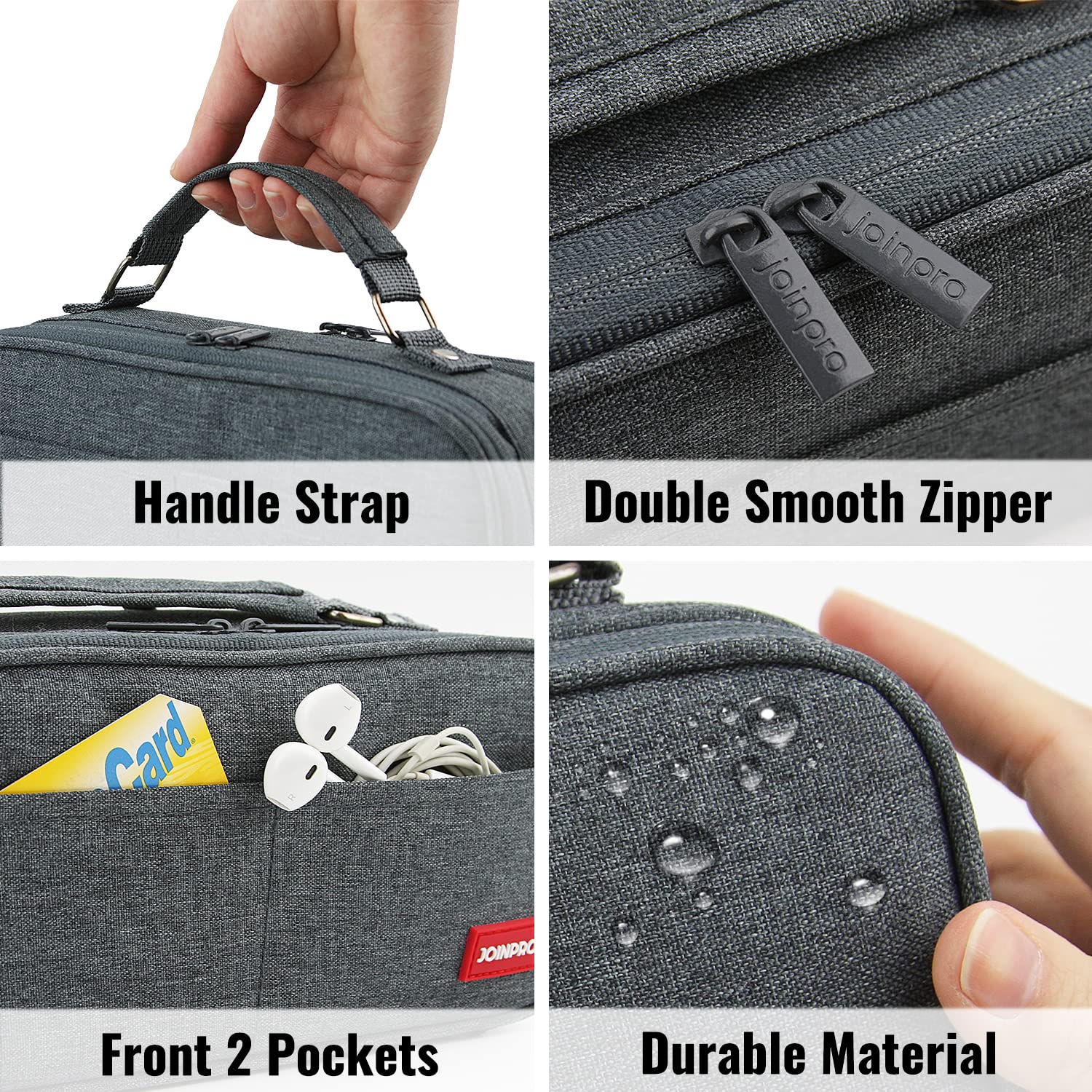 JOINPRO elastic pen loops and straps holding pens neatly and secure