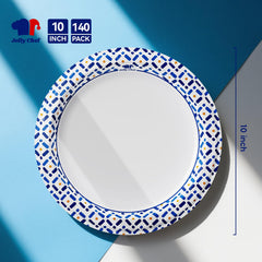 JOLLY CHEF stacked plates side view displaying compact transportability