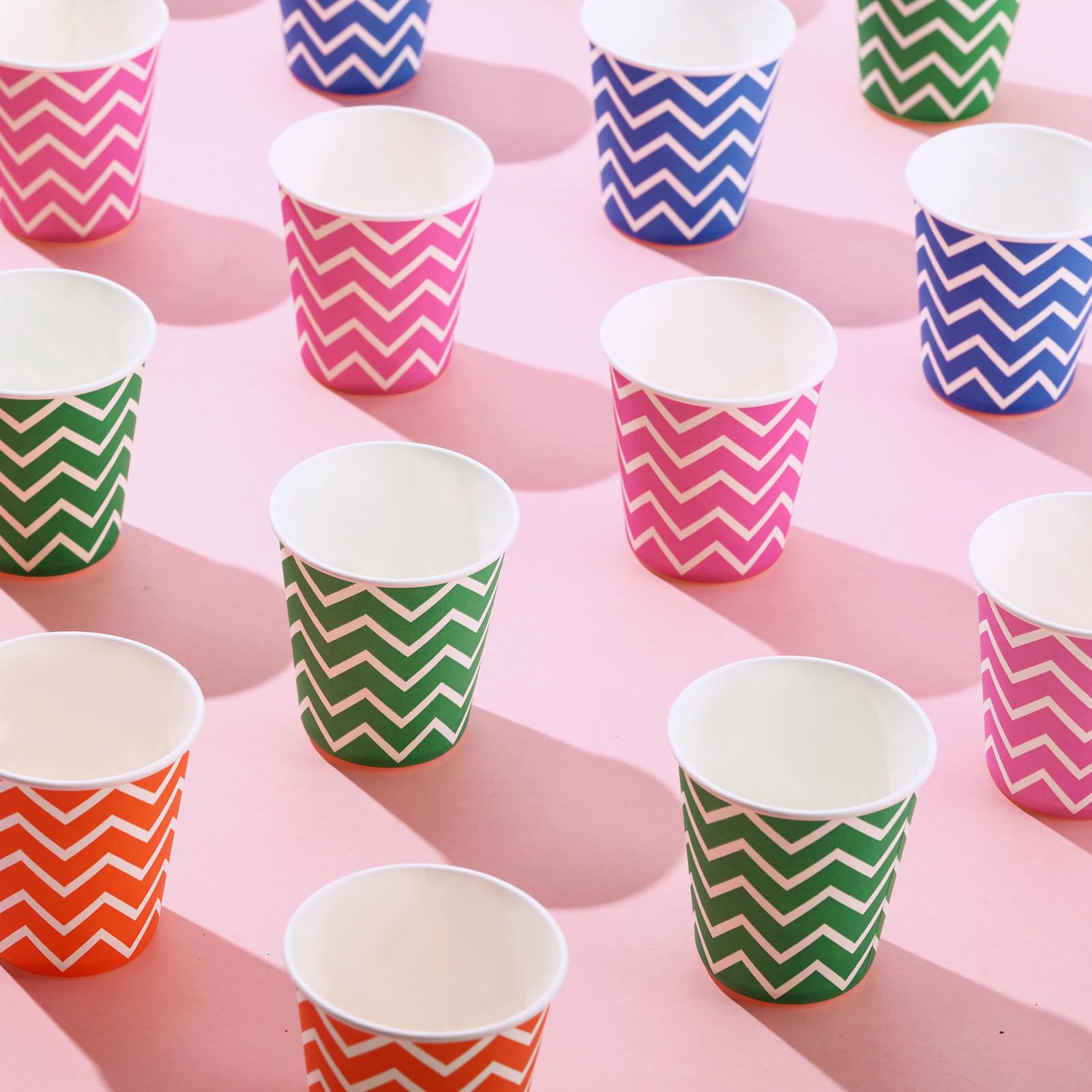JOLLY PARTY stacked cups bulk pack illustrating storage convenience