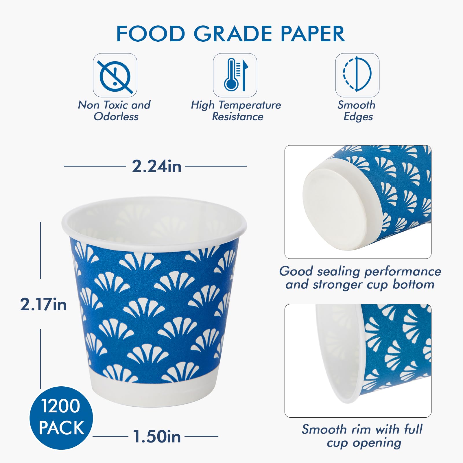 JollyPack stacked cups side view illustrating compact storage advantage
