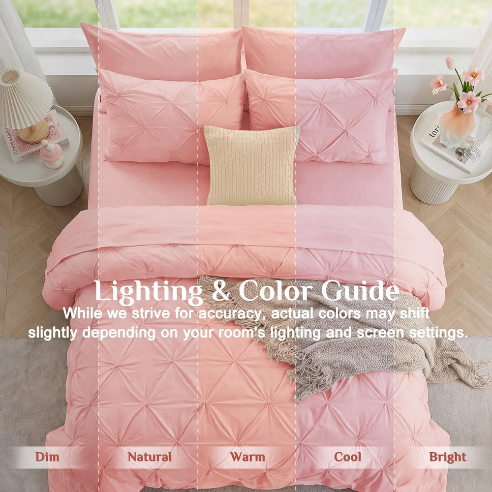 JOLLYVOGUE fitted sheet elastic corner close-up showing deep pocket fit and secure hold