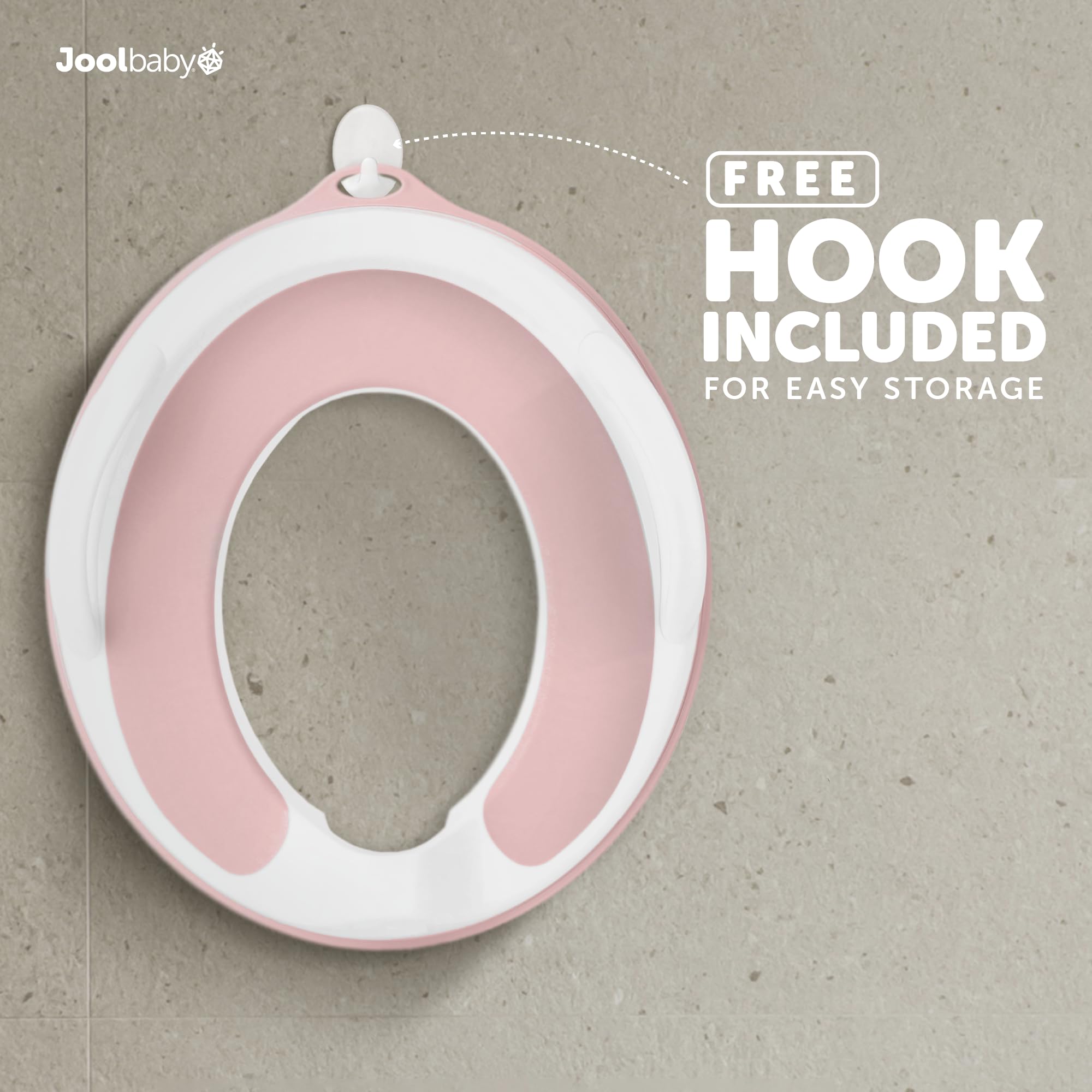 Jool Baby close-up of handle and padded rim for confident grip