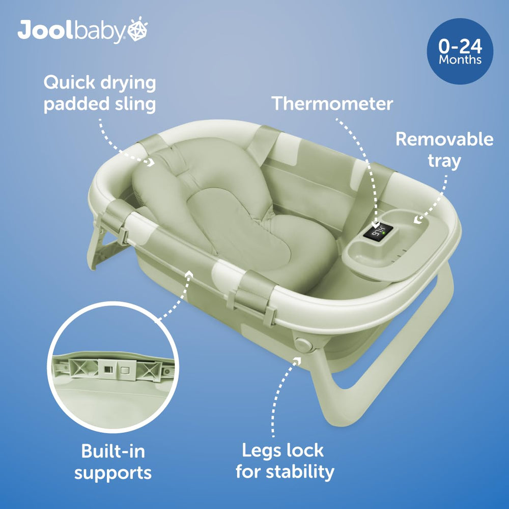 Jool Baby padded sling close-up showing soft quick-dry fabric for newborn support and comfort