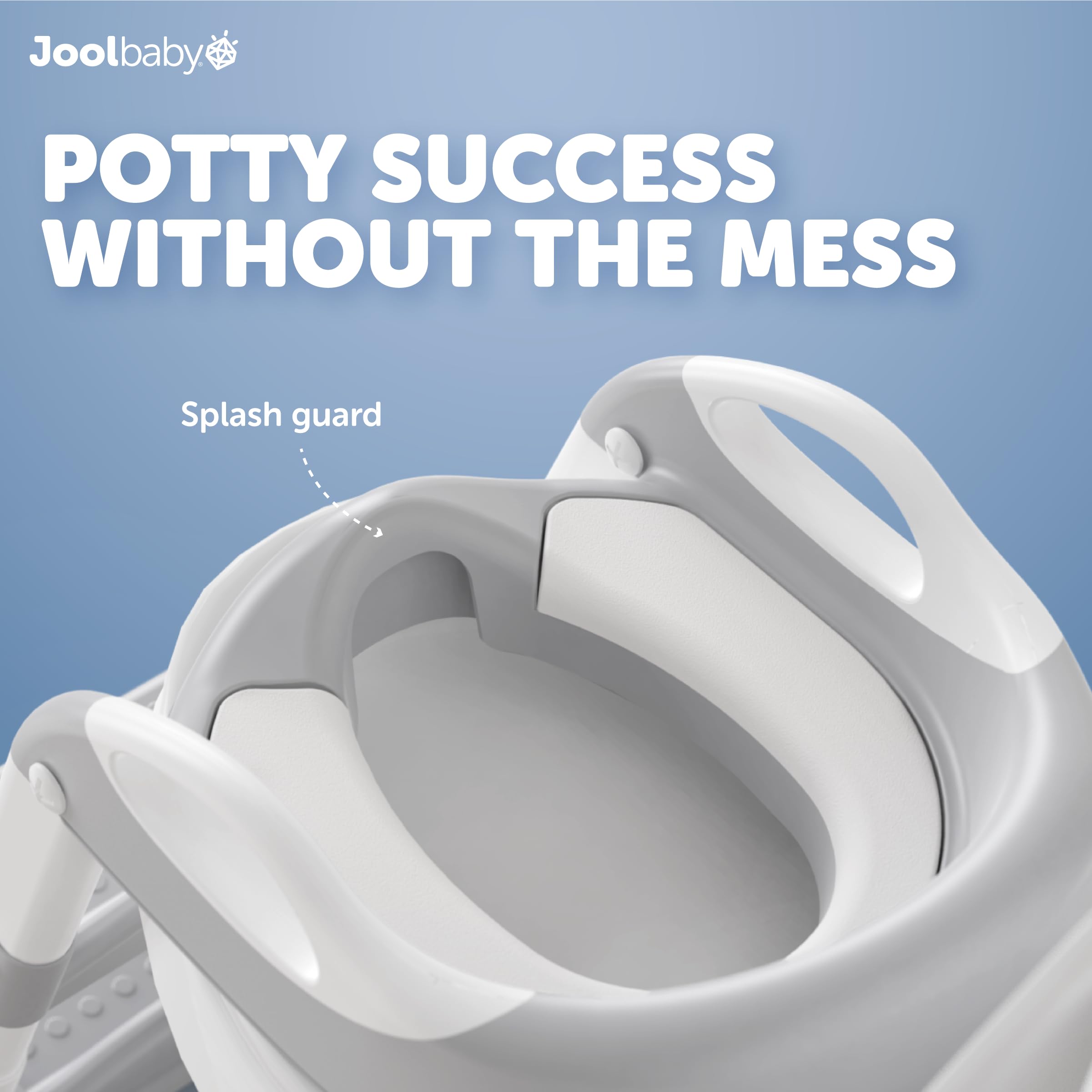 Jool Baby side profile folded compact for easy storage and portability
