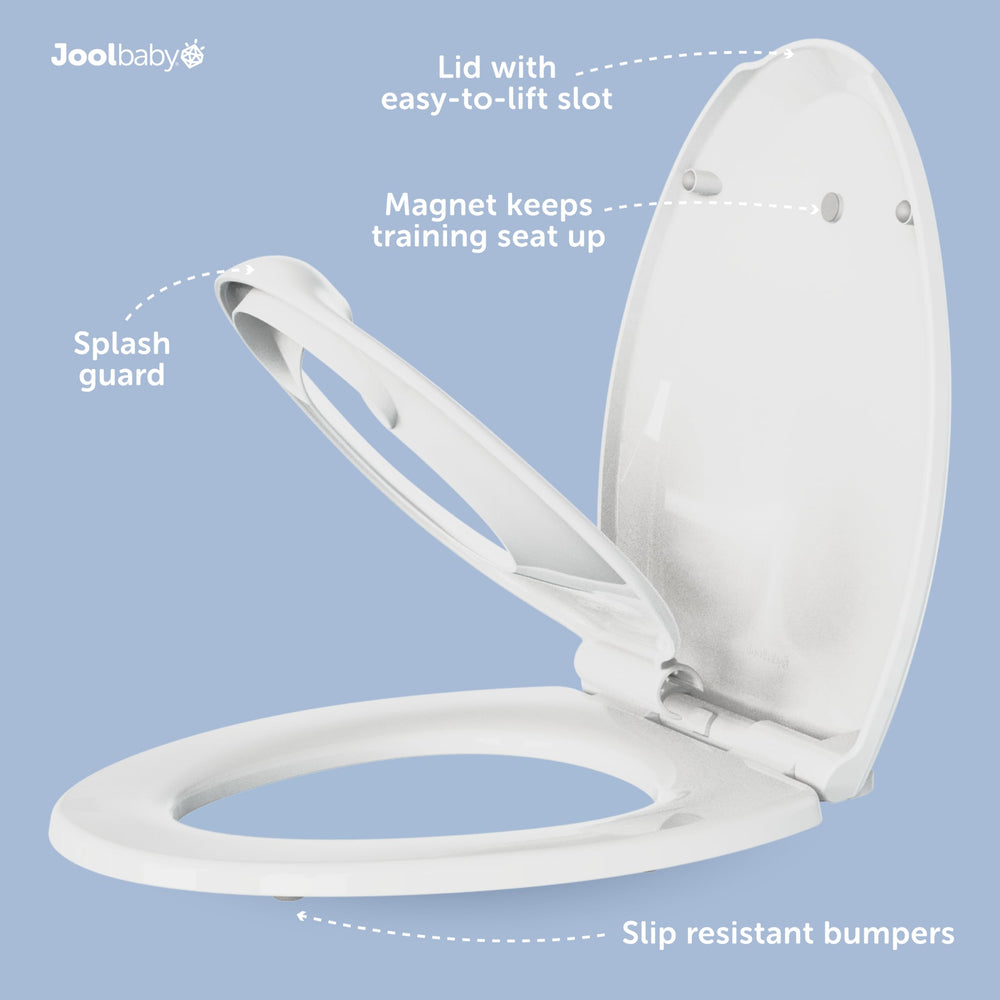 Jool Baby underside bumpers for slip resistance and stable seating