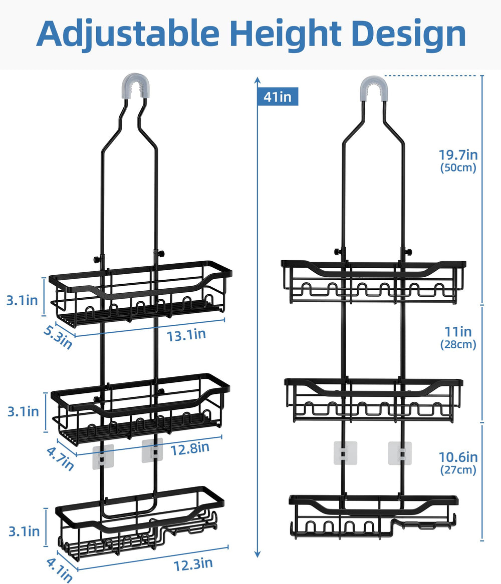 Joqixon close-up of adjustable pole demonstrating height flexibility and secure fit