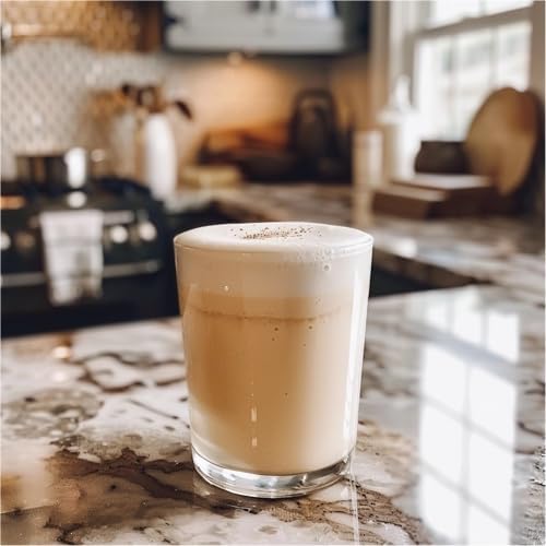 Jordan's Skinny Mixes vanilla syrup blended into a smoothie for added taste