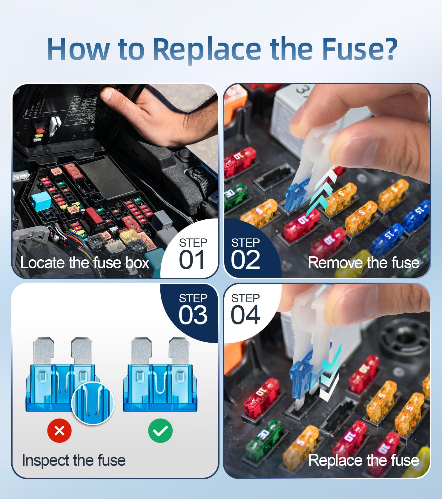 Jorest micro and micro2 fuses side-by-side for size comparison